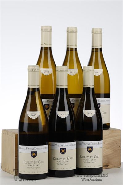 RULLY BLANC GRESIGNY VIEILLES VIGNES 2015 - Dureuil Janthial - 6 Bottles