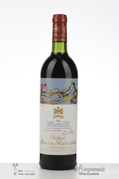 MOUTON ROTHSCHILD 1981 - Mc - 1 Bottle