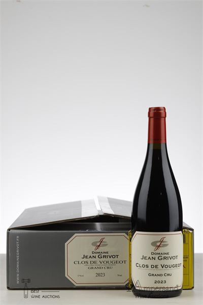 CLOS DE VOUGEOT 2023 - Jean Grivot - 6 Bottles - Oc 6