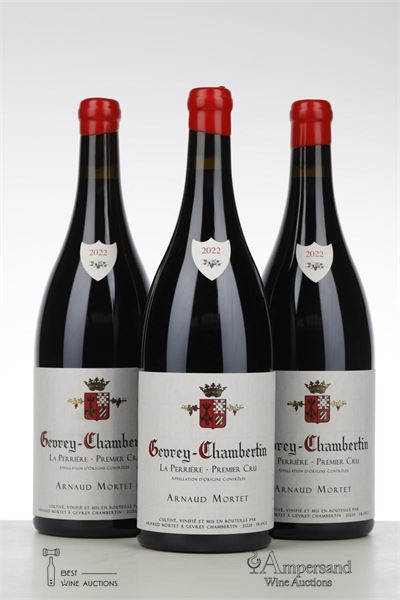 GEVREY CHAMBERTIN LA PERRIERE 2022 - Arnaud Mortet - 3 Magnums