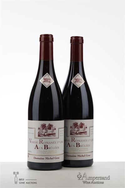 VOSNE ROMANEE AUX BRULEES 2012 - Michel Gros - 2 Bottles
