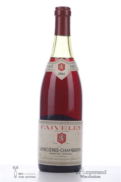 LATRICIERES CHAMBERTIN 1964 - Faiveley - 1 Bottle