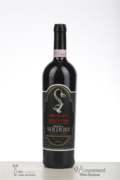 BRUNELLO DI MONTALCINO RISERVA CASE BASSE 2004 - Soldera - 1 Bottle
