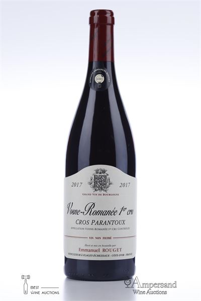 VOSNE ROMANEE CROS PARANTOUX 2017 - Emmanuel Rouget - 1 Bottle