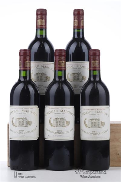 MARGAUX 1989 - Mc - 5 Bottles