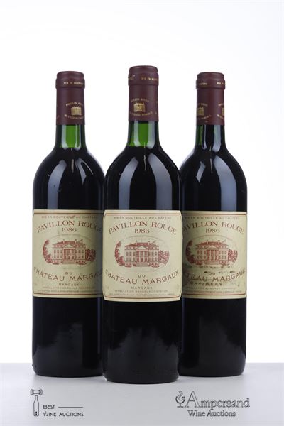 PAVILLON ROUGE 1986 - Mc - 3 Bottles