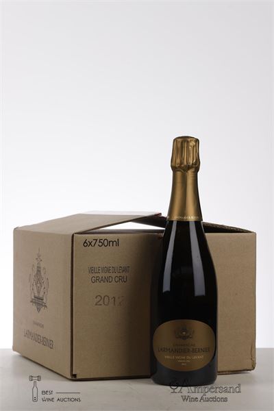 LARMANDIER BERNIER VIEILLES VIGNES DU LEVANT GRAND CRU EXTRA BRUT 2012 - Larmandier Bernier - 6 Bottles - Oc 6