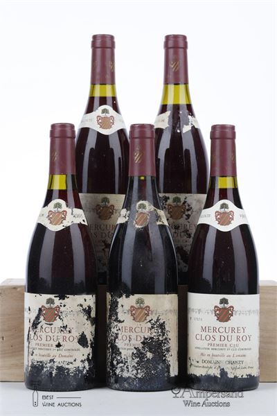 MERCUREY CLOS DU ROI 1995 - Chanzy - 5 Bottles