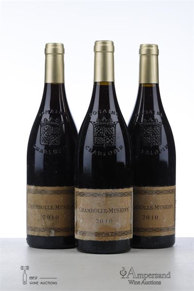 CHAMBOLLE MUSIGNY 2010 - Philippe Charlopin Parizot - 3 Bottles