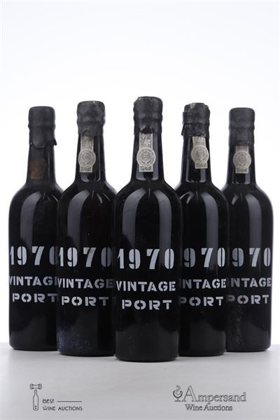 SIBIO VINTAGE PORT 1970 - Real Companhia Velha - 5 Bottles