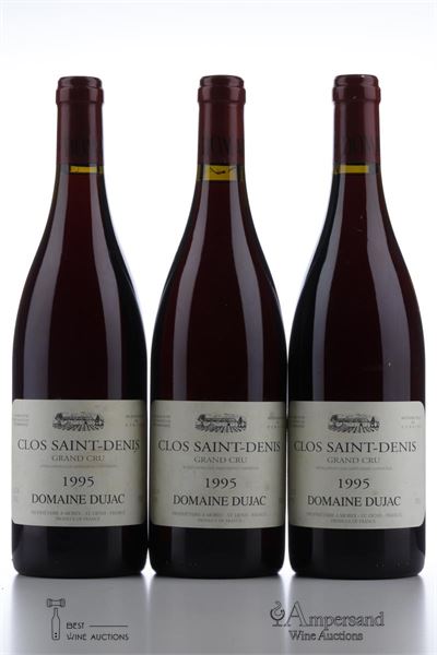 CLOS ST DENIS Dujac 1995 - 3 Bottles