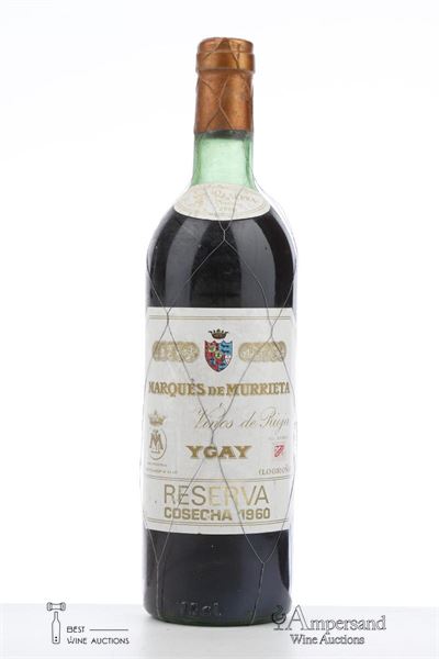 YGAY RESERVA 1960 - Marques de Murrieta - 1 Bottle