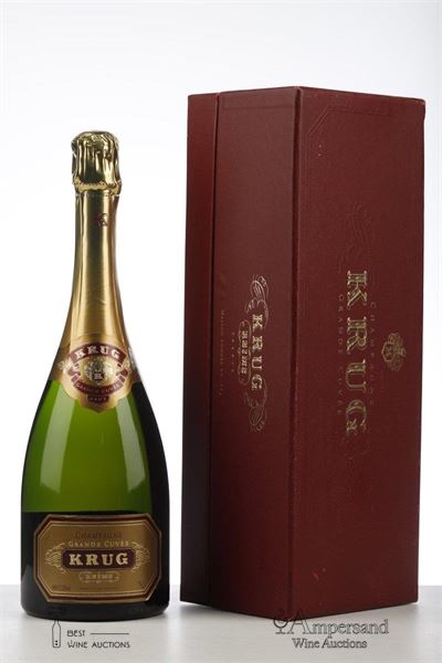 KRUG GRANDE CUVEE 3RD EDITION OF LABEL NV - Krug bottled 1996 - 2004 - 1 Bottle - Damaged Oc 1