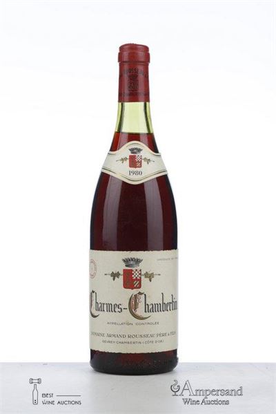 CHARMES CHAMBERTIN 1980 - Armand Rousseau - 1 Bottle