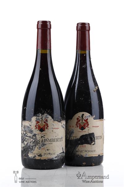 GRIOTTE CHAMBERTIN 1995 - Ponsot - 2 Bottles