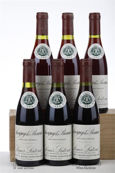 SAVIGNY LES BEAUNE 1989 - Louis Latour - 6 x 0,375Ltr
