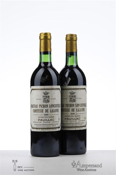 PICHON COMTESSE 1980 - 2 Bottles