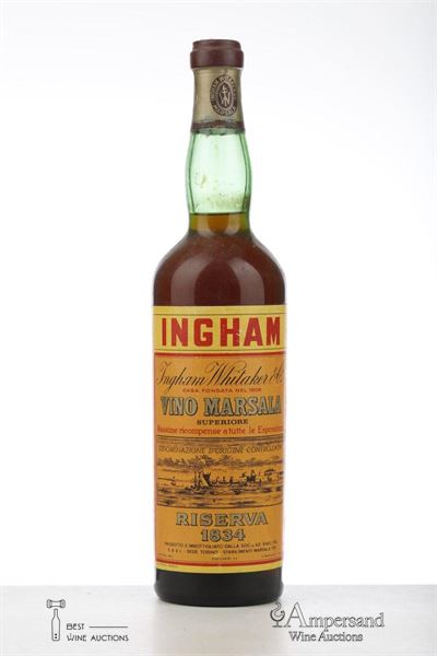 MARSALA SUPERIORE RISERVA 1834 - Ingham - 1 Bottle
