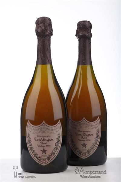 DOM PERIGNON ROSE 1998 - Moet et Chandon - 2 Bottles