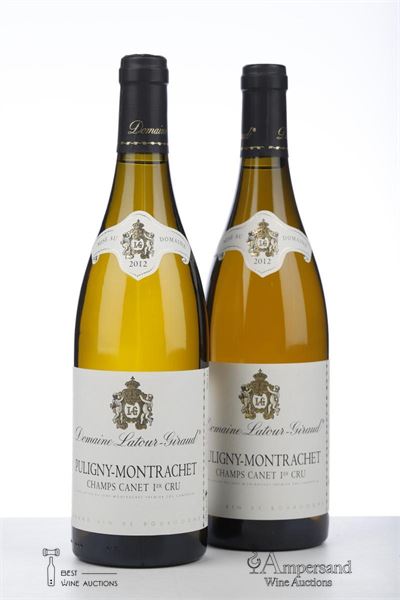 PULIGNY MONTRACHET CHAMPS CANET 2012 - Latour Guiraud - 2 Bottles