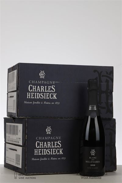 CHARLES HEIDSIECK BLANC DES MILLENAIRES 2006 - Charles Heidsieck - 12 Bottles - Oc 6