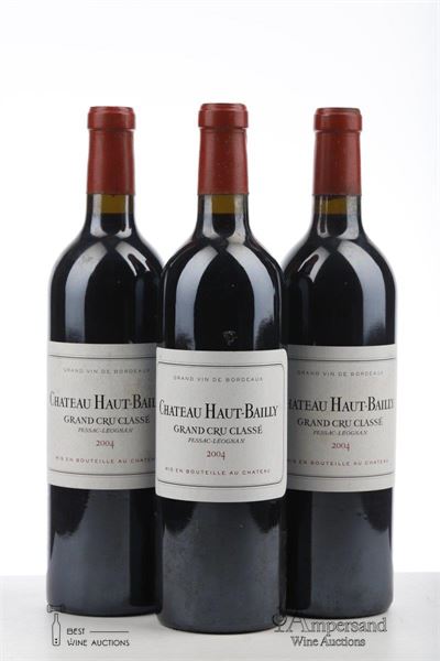 HAUT BAILLY 2004 - Mc - 3 Bottles