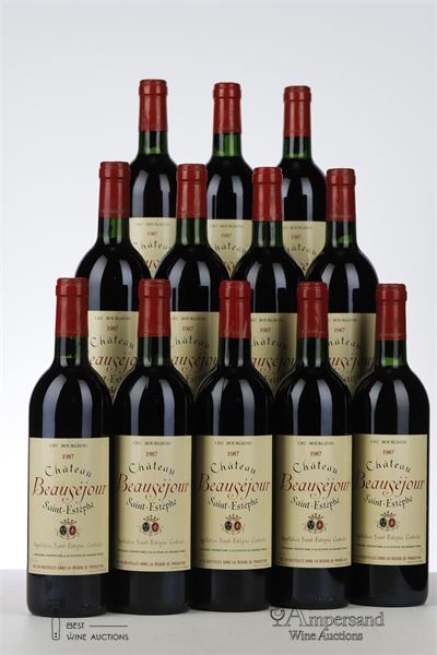 BEAUSEJOUR 1987 - Mc - 12 Bottles