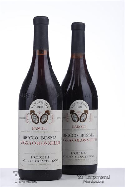 BAROLO BRICCO BUSSIA VIGNA COLONNELLO 1988 - Aldo Conterno - 2 Magnums
