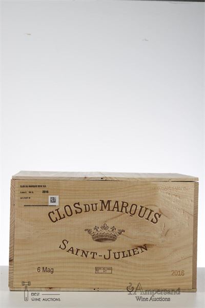 CLOS DU MARQUIS 2016 - Mc - 6 Magnums - Owc 6