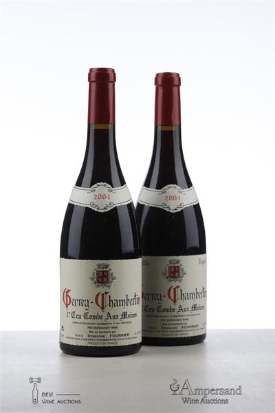 GEVREY CHAMBERTIN LA COMBE AUX MOINES 2004 - Fourrier - 2 Bottles