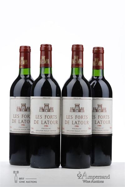 LES FORTS DE LATOUR 1986 - Mc - 4 Bottles