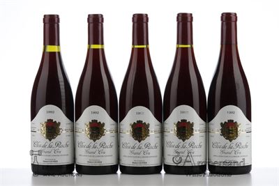 CLOS DE LA ROCHE 1992 - Hubert Lignier - 5 Bottles