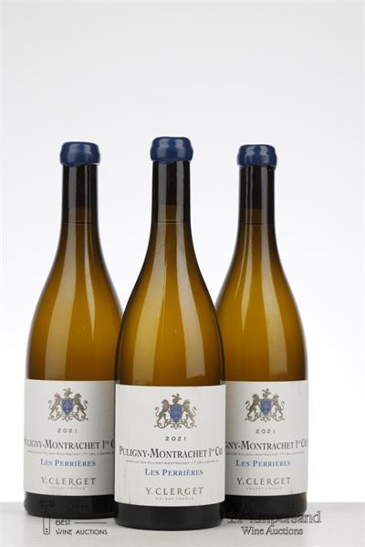 PULIGNY MONTRACHET LES PERRIERES 2021 - Yvon Clerget - 3 Bottles