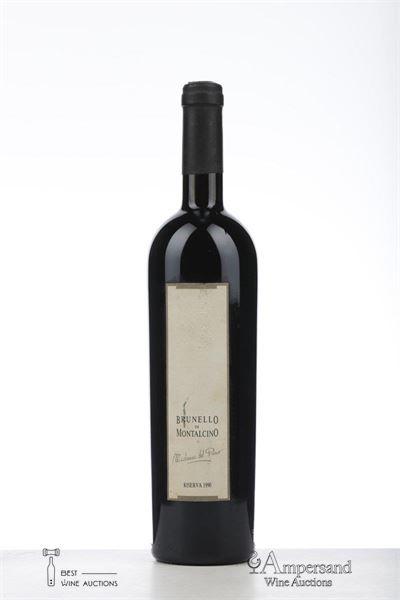BRUNELLO DI MONTALCINO MADONNA DEL PIANO 1990 - Valdicava - 1 Bottle