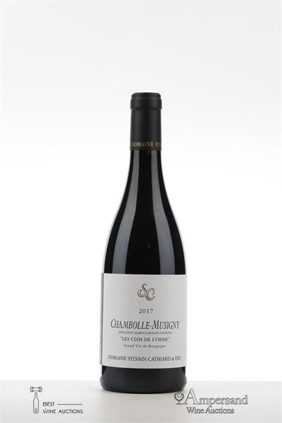 CHAMBOLLE MUSIGNY LES CLOS DE L'ORME 2017 - Sylvain Cathiard - 1 Bottle