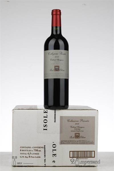 COLLEZIONE PRIVATA CABERNET SAUVIGNON 2016 - Isole e Olena - 6 Bottles - Oc 6