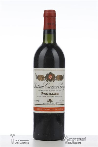 CROIZET BAGES 1978 - Mc - 1 Bottle