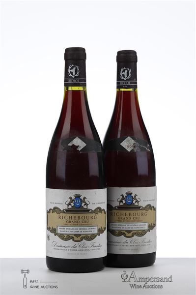 RICHEBOURG 1991 - Domaine du Clos Frantin - 2 Bottles