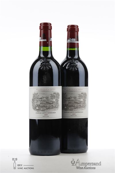 LAFITE ROTHSCHILD 2003 - Mc - 2 Bottles