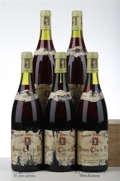 BEAUNE CLOS DU ROY 1988 - Prieur Brunet - 5 Bottles