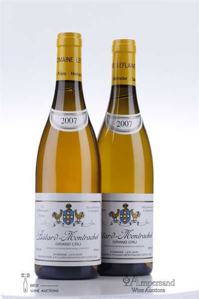 BATARD MONTRACHET 2007 - Domaine Leflaive - 2 Bottles