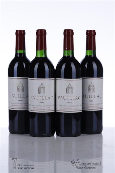 PAUILLAC DE CHATEAU LATOUR 1990 - 4 Bottles
