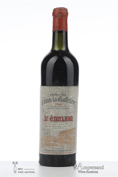 CANON LA GAFFELIERE 1966 - Georges Audy - 1 Bottle