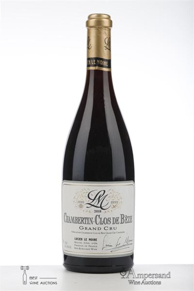 CHAMBERTIN CLOS DE BEZE 2018 - Lucien Le Moine - 1 Bottle