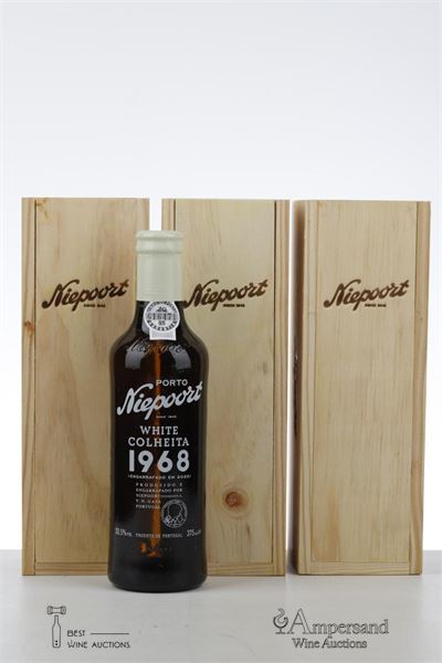 NIEPOORT COLHEITA PORT BLANC  1968 - Niepoort - 3 x 0,375 Ltr - Owc 1