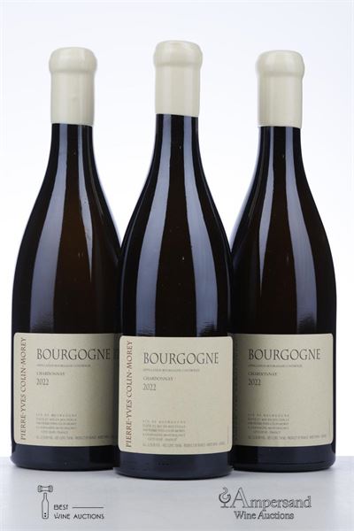 BOURGOGNE CHARDONNAY 2022 - Pierre Yves Colin Morey - 3 Bottles