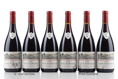 GEVREY CHAMBERTIN CLOS ST JACQUES 2002 - Armand Rousseau - 6 Bottles