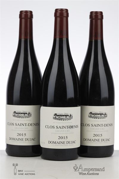 CLOS ST DENIS 2015 - Dujac - 3 Bottles