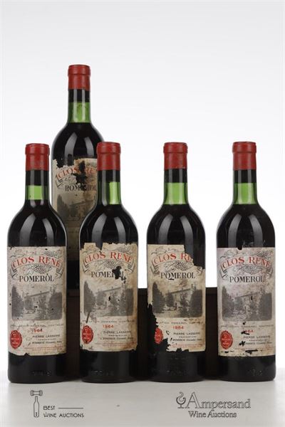 CLOS RENE 1964 - Mc - 5 Bottles