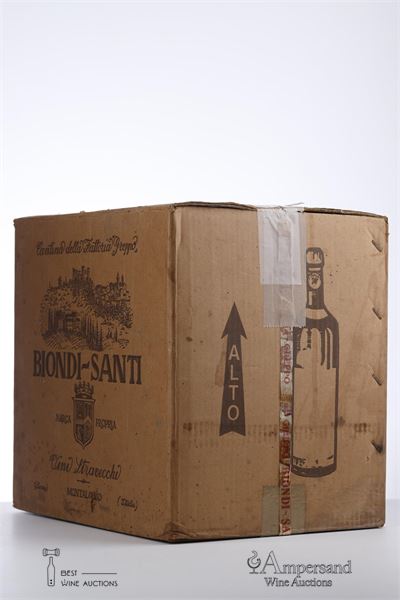 BRUNELLO DI MONTALCINO IL GREPPO 1985 - Biondi Santi - 10 Bottles - Oc 12
